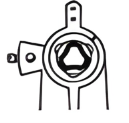Bidlingmaier shock absorber system for watch movements