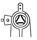 Resomatic shock absorber system for watch movements