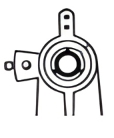 Unisafe shock absorber system for watch movements